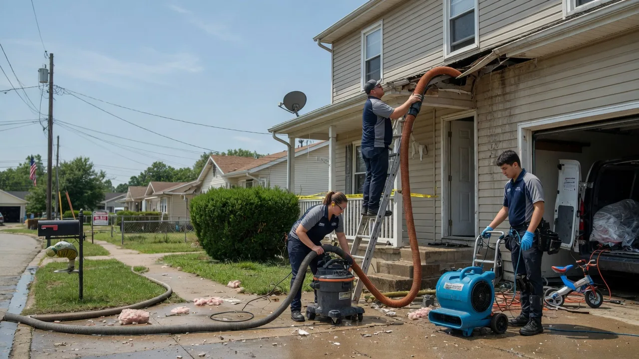 Water Damage Restoration in Pitcairn, PA near me
